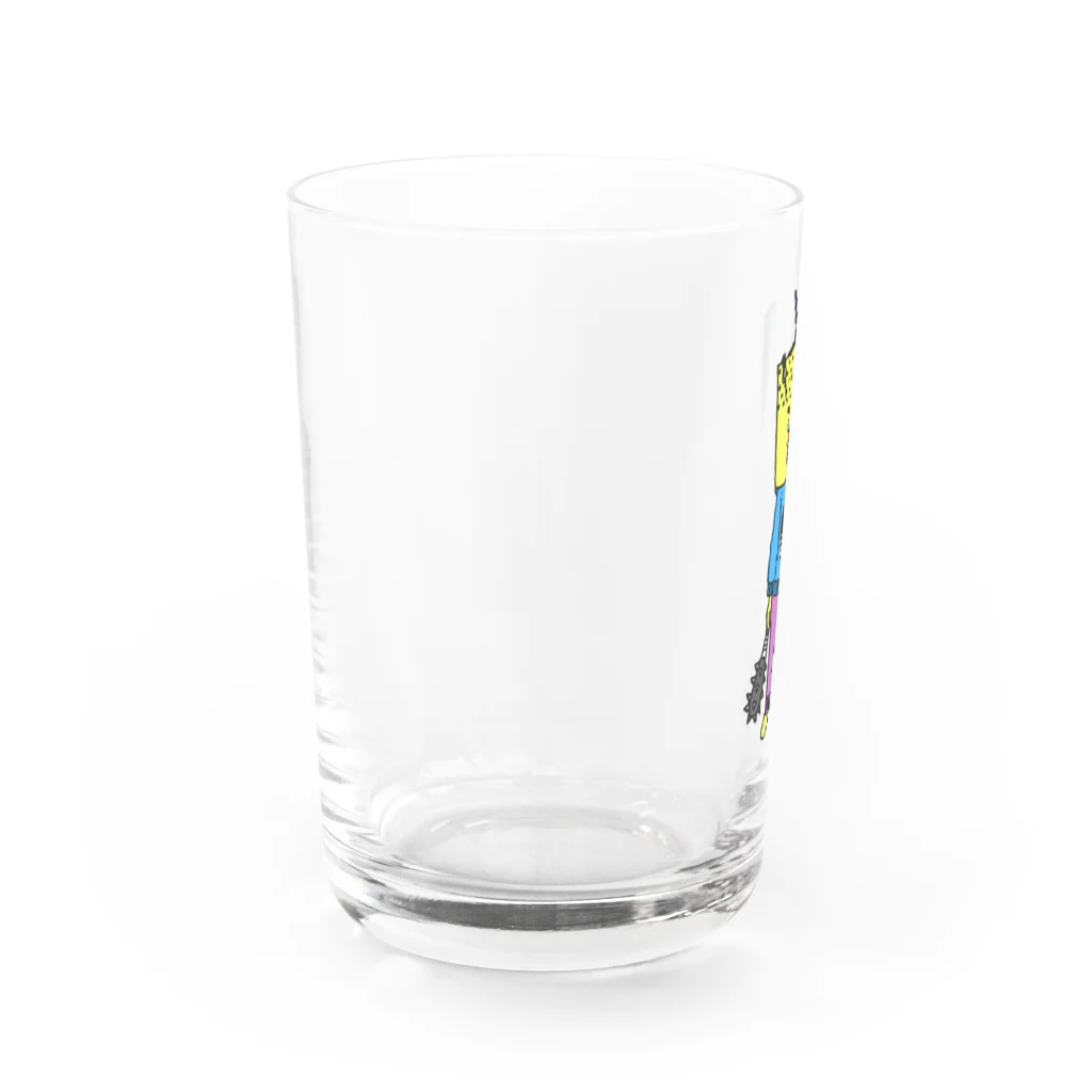 被り色鬼専門店の被り黄鬼 Water Glass :left