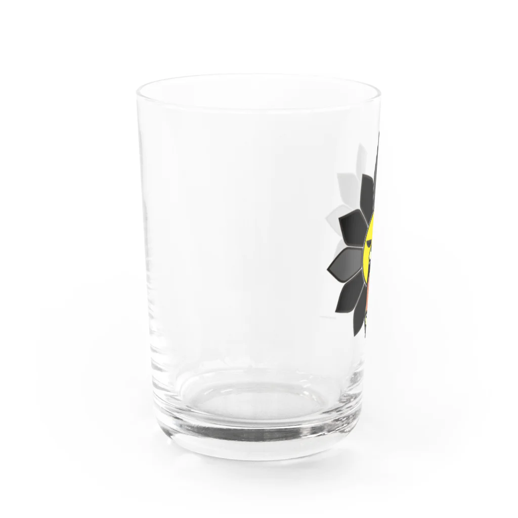 Rebelle DébutantのLion Carnival LionOnly（黒ver） Water Glass :left