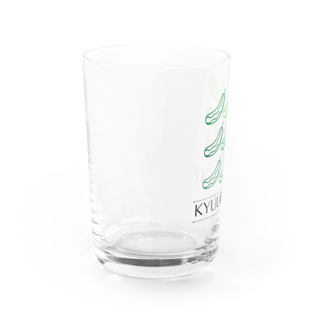 31companyのきゅうりきゅう Water Glass :left