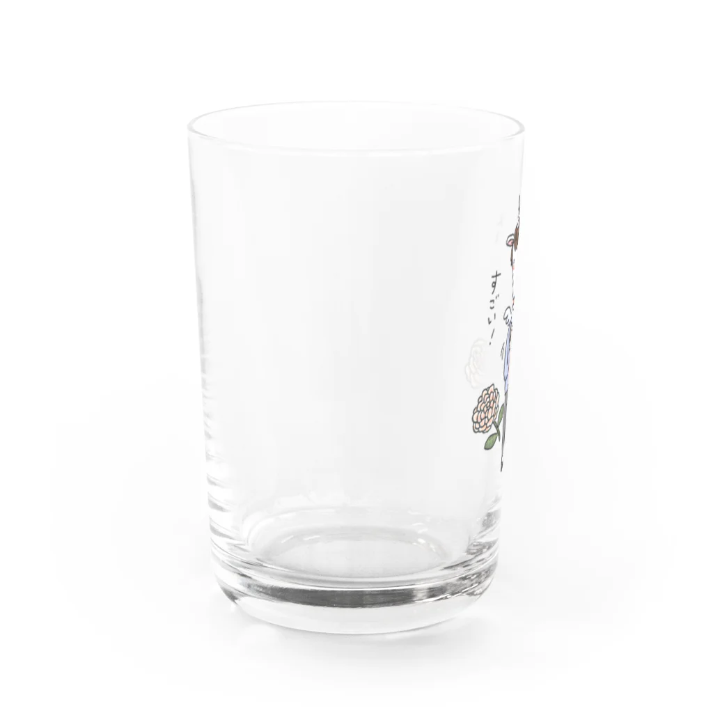 スーツにゃクター　アイテム研究ストアのペガ井さんシリーズ Water Glass :left