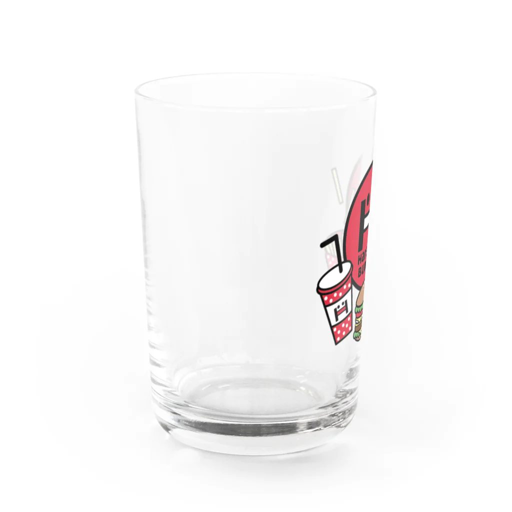 ハナイロのハナイロバーガー Water Glass :left