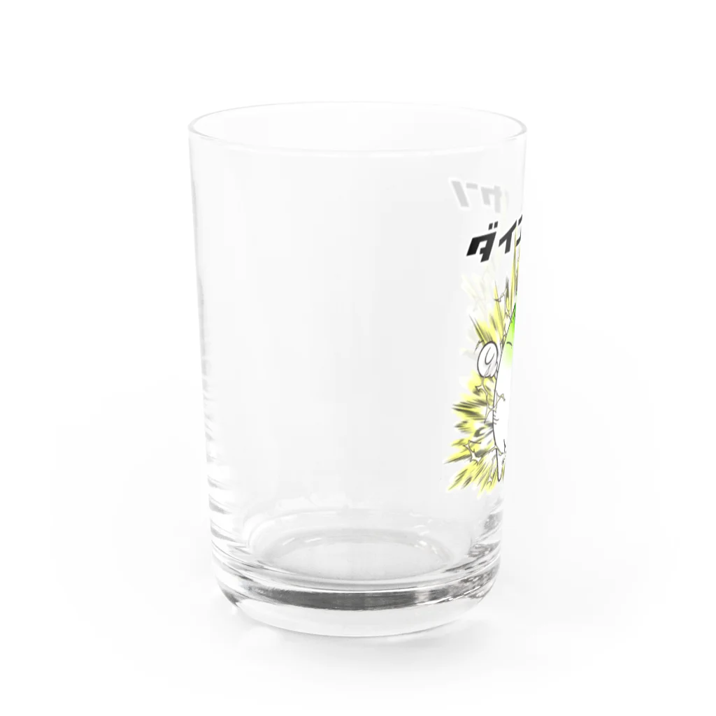 JapaneseArt Yui Shopのダイコンヤン Water Glass :left