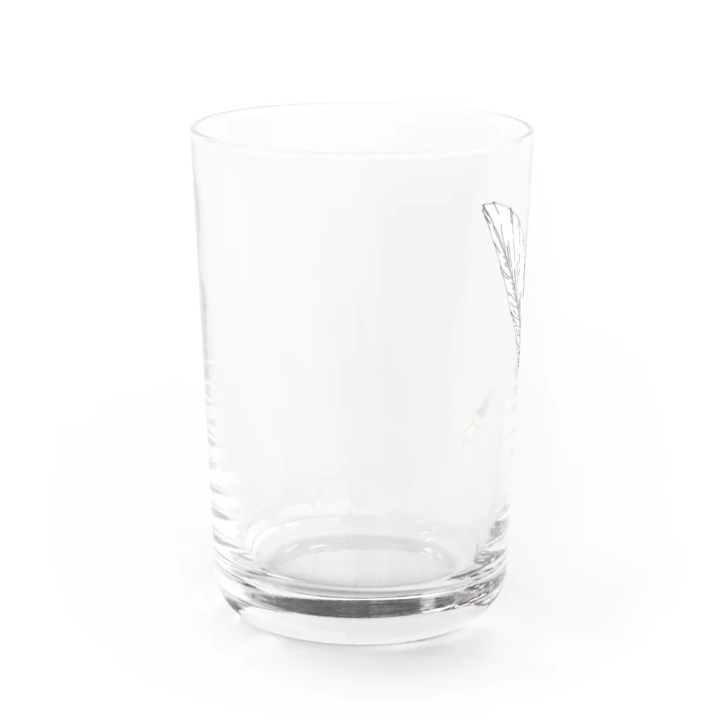 wacaocacaoのWriting Water Glass :left