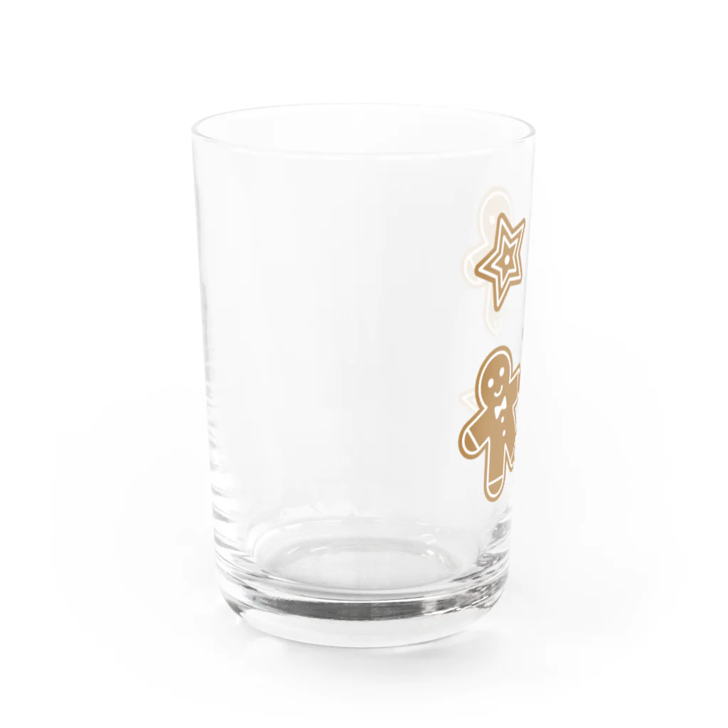 フォーヴァのジンジャーマンクッキー Water Glass :left