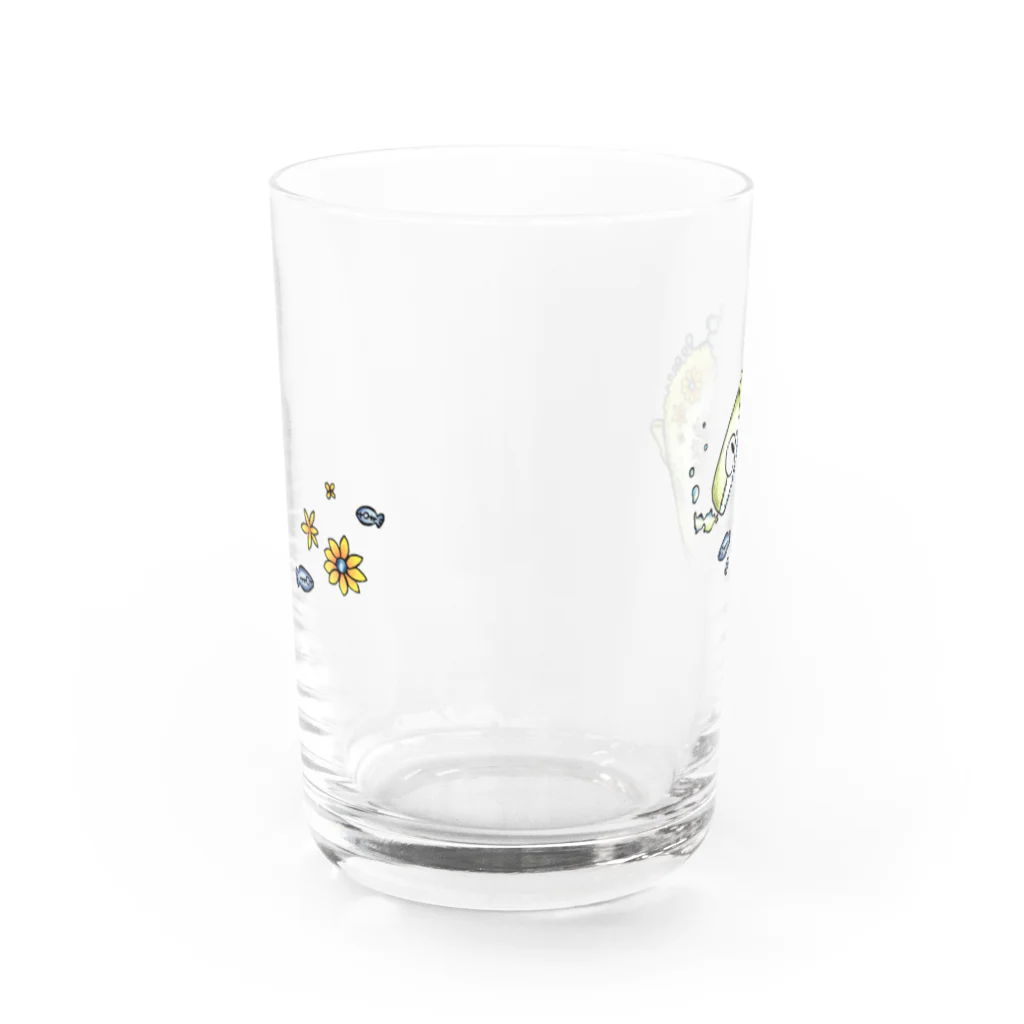 あぷあっぷるのタツノオトシゴ＋爬虫類 Water Glass :left