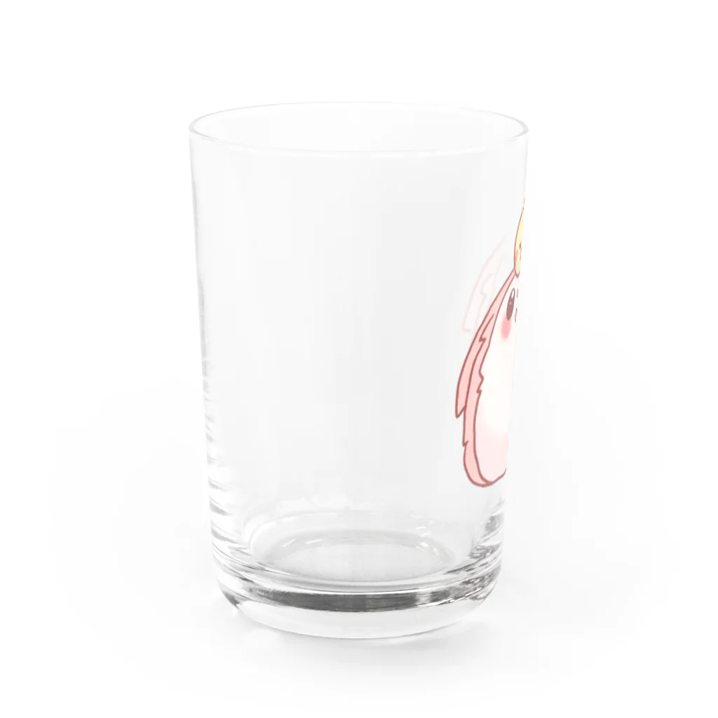 まろちゃんのほげー Water Glass :left