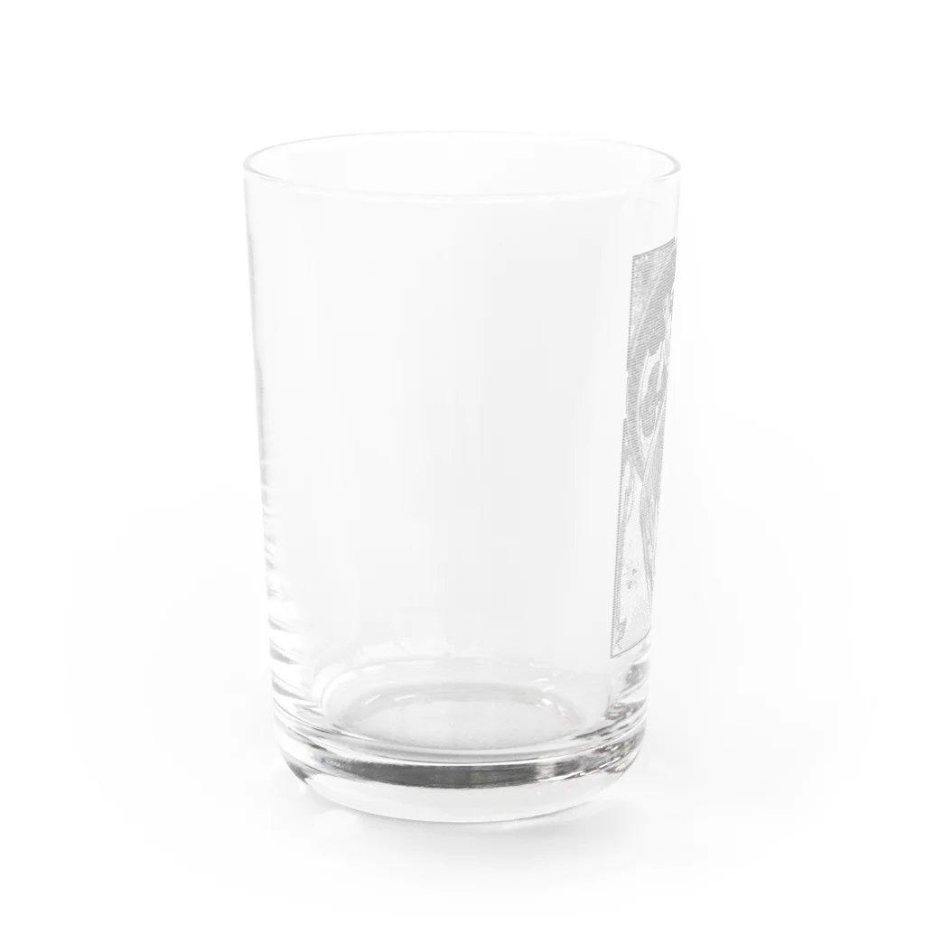 笠間臨戦態勢の1011001010101110110001100001011010000110 Water Glass :left