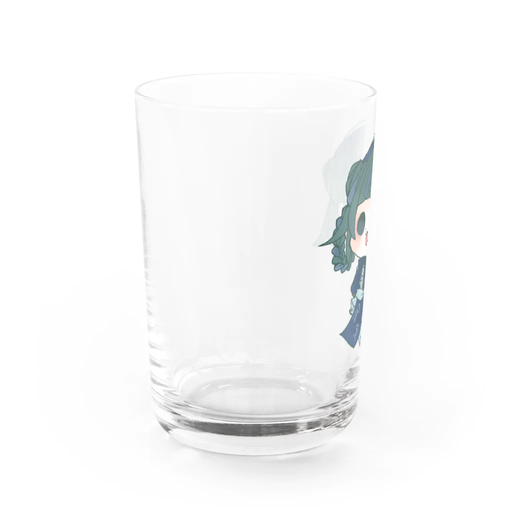 あすみめかぶ🌊⚓の飛海めかぶチャイナコップ Water Glass :left