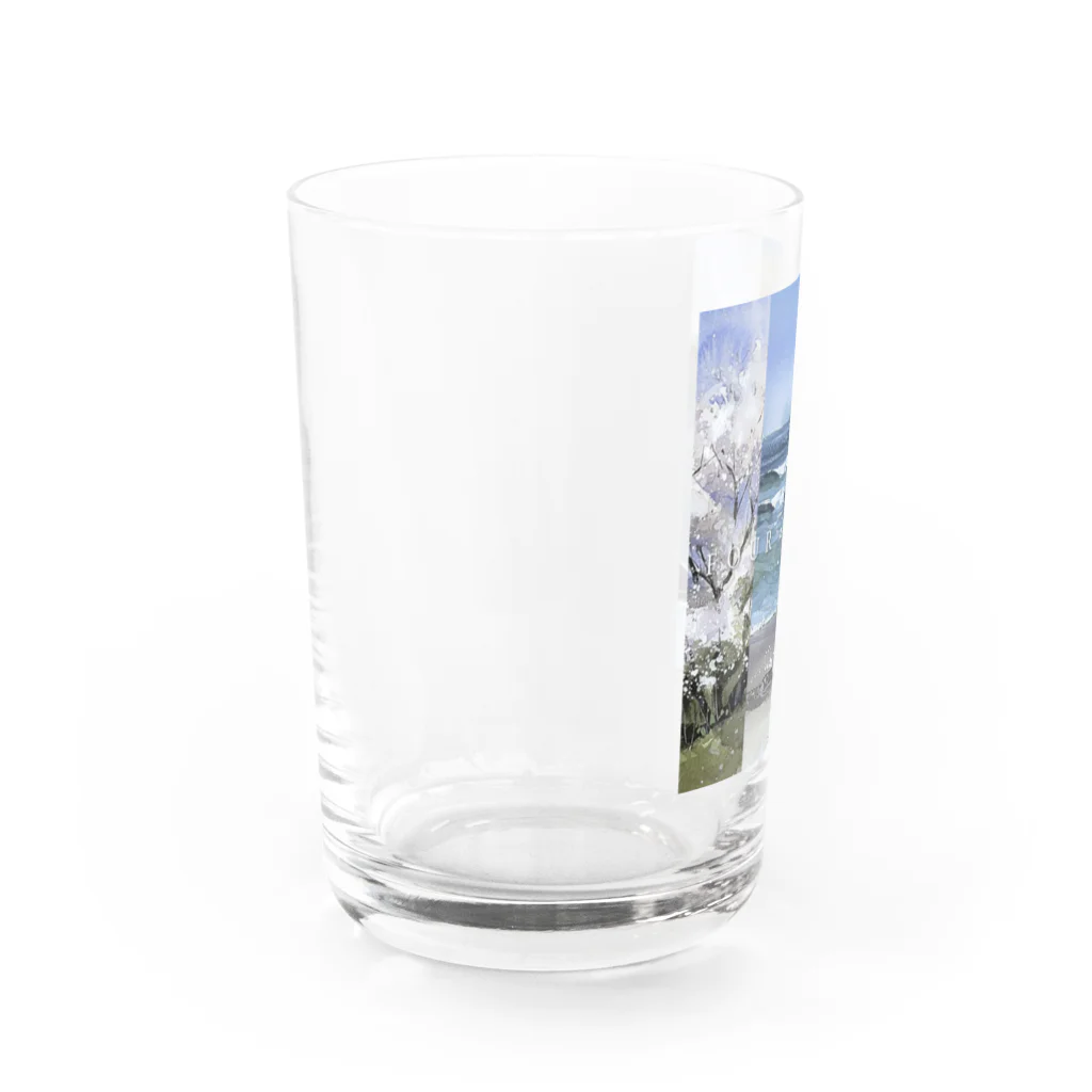 源内コンセプションの【水彩】FOUR SEASONS Water Glass :left