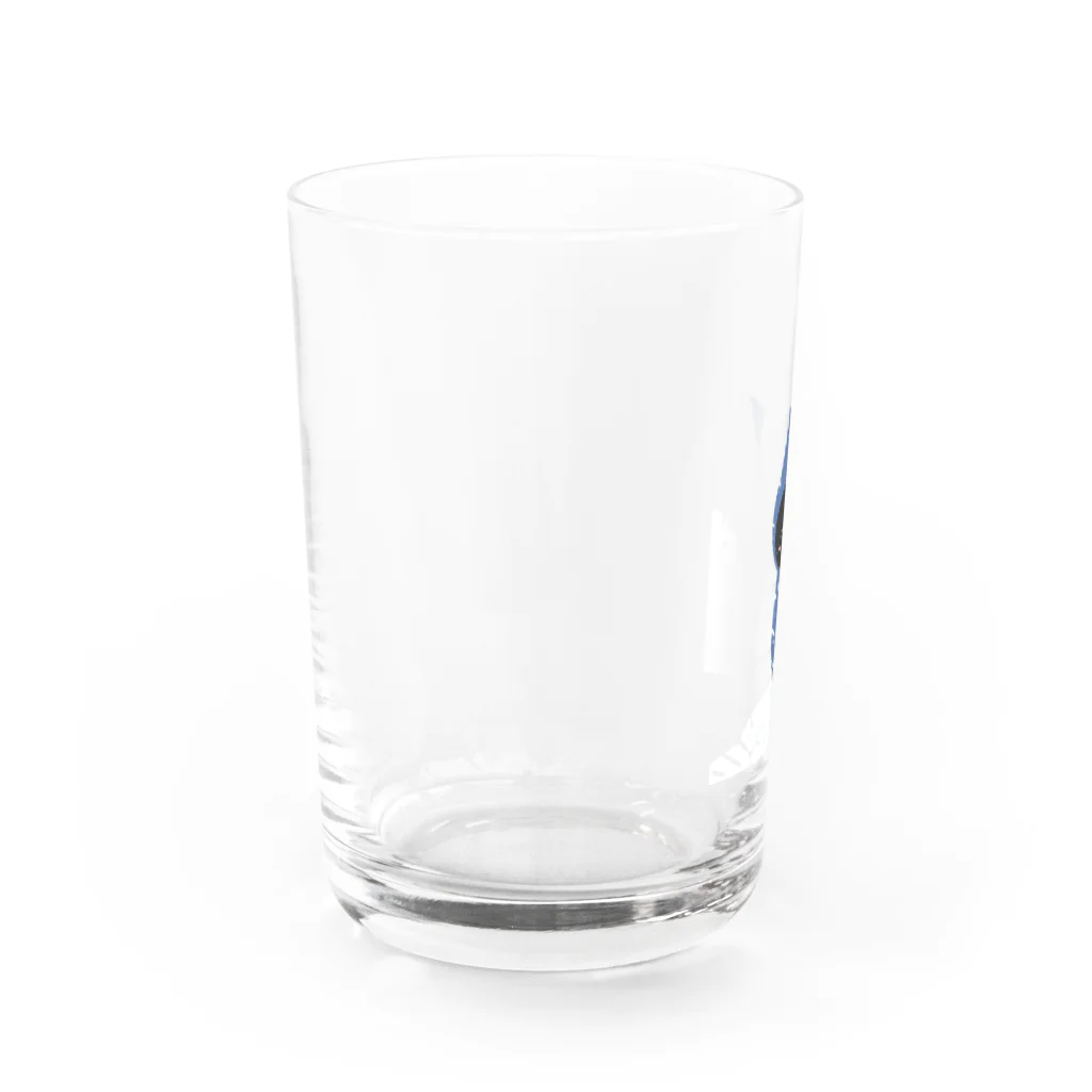 にゃーころのにゃーころ寒い Water Glass :left