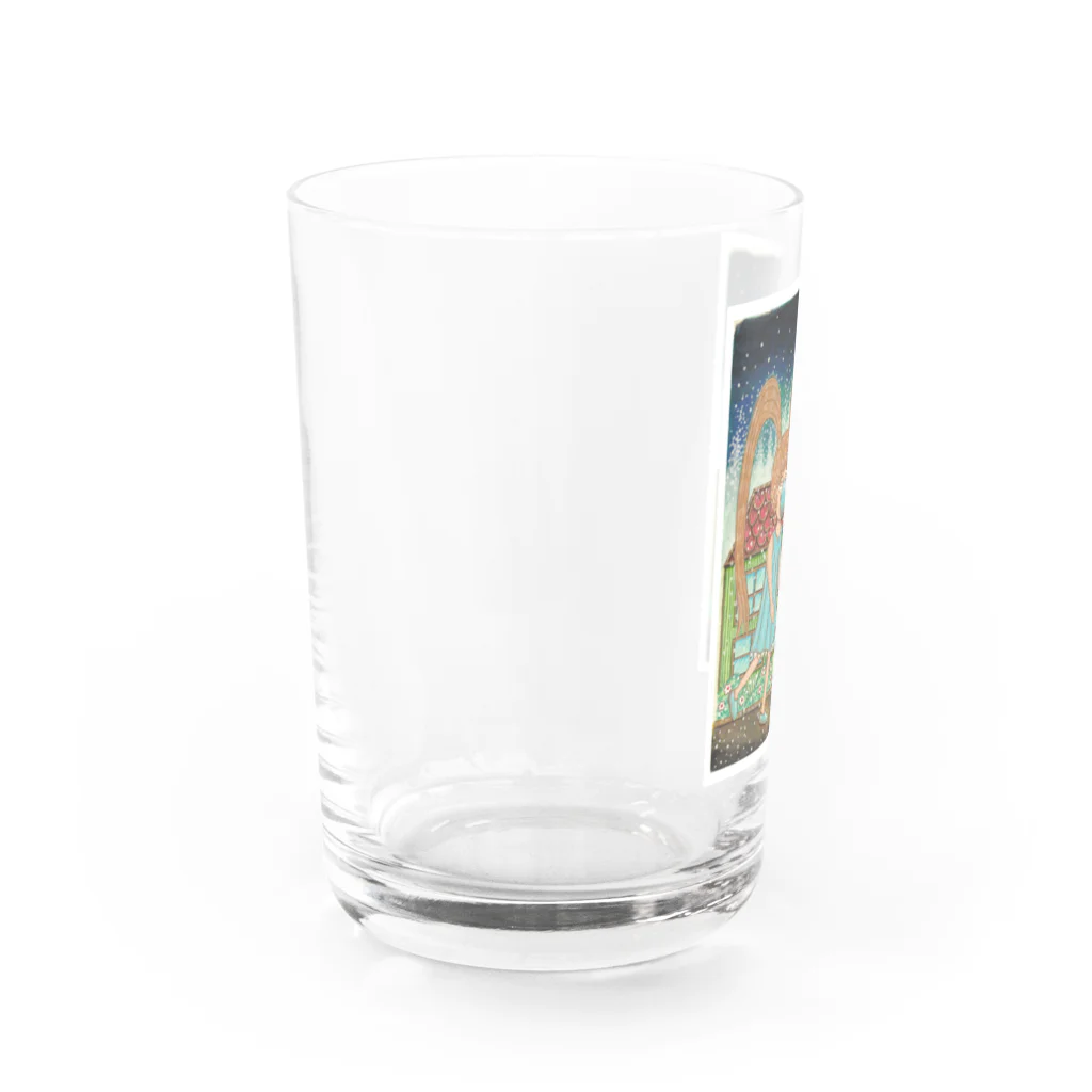神田森莉ショップの今日、午前２時１５分世界が滅びました Water Glass :left