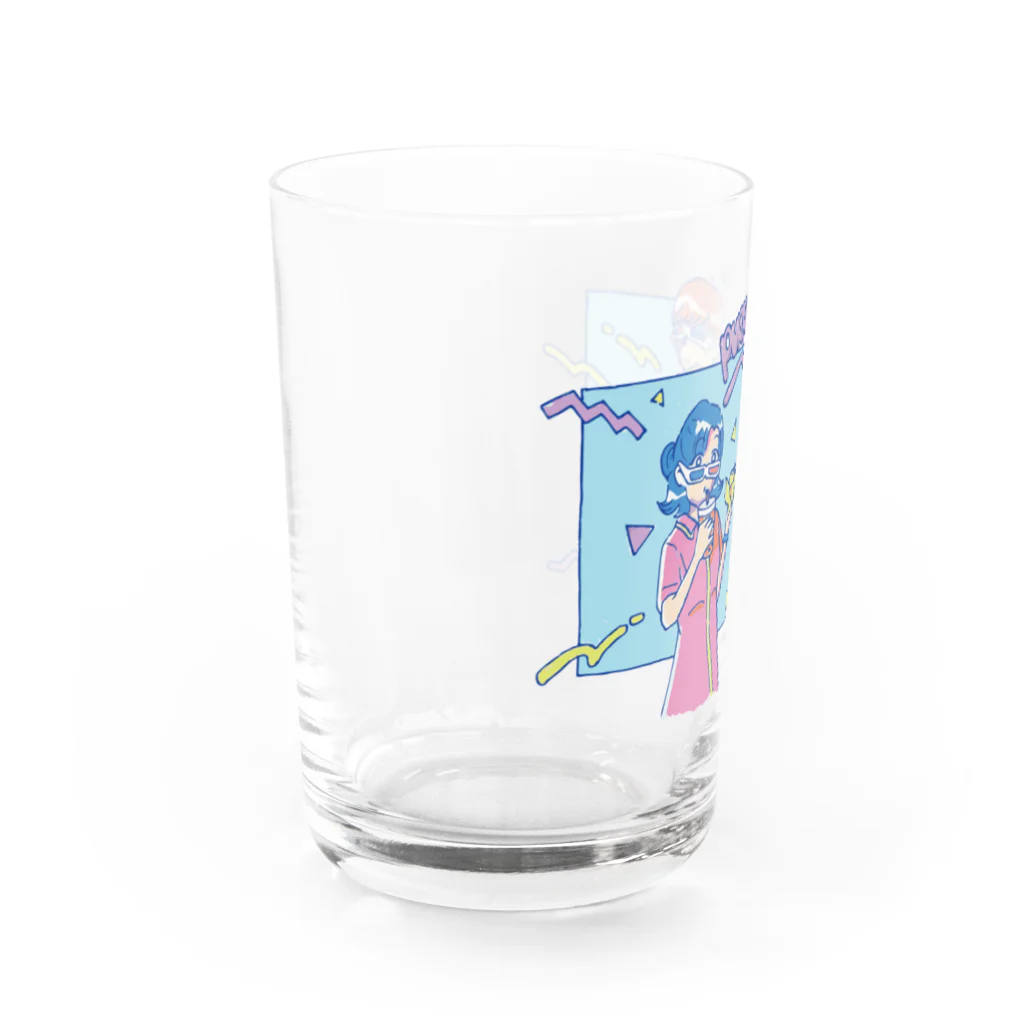 NI_COLD_BEERのポップなPURPLE Water Glass :left