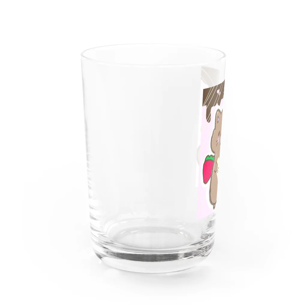 てこパカ🍀(tecopaca) のにゃココ Water Glass :left