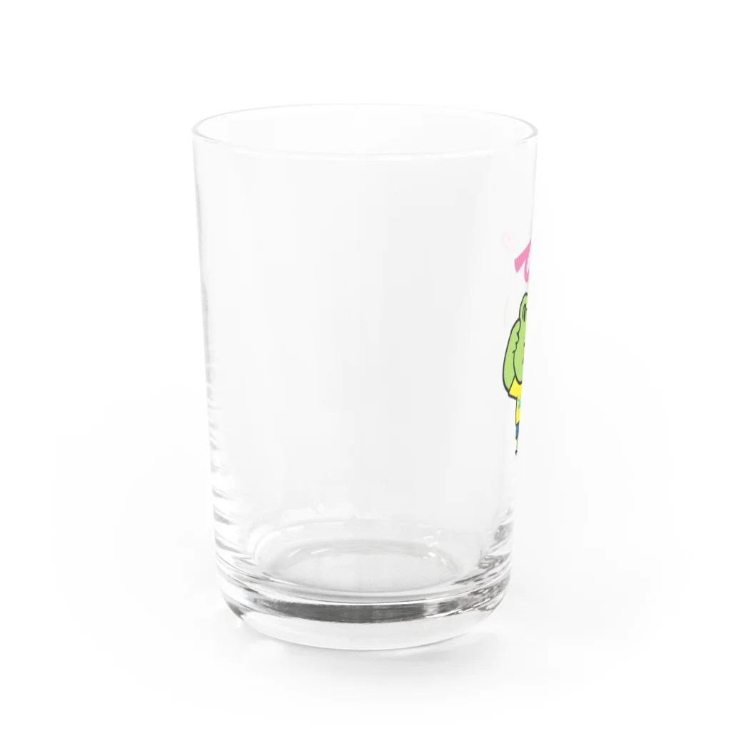 Takezo・ファームのたけぞーくん　てへっシリーズ Water Glass :left