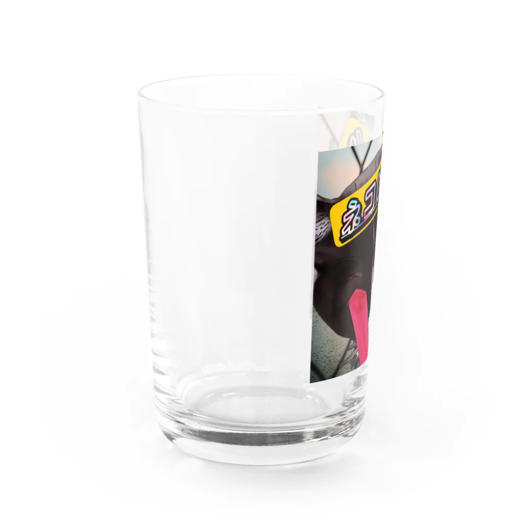 No.3japanのネコビーム Water Glass :left