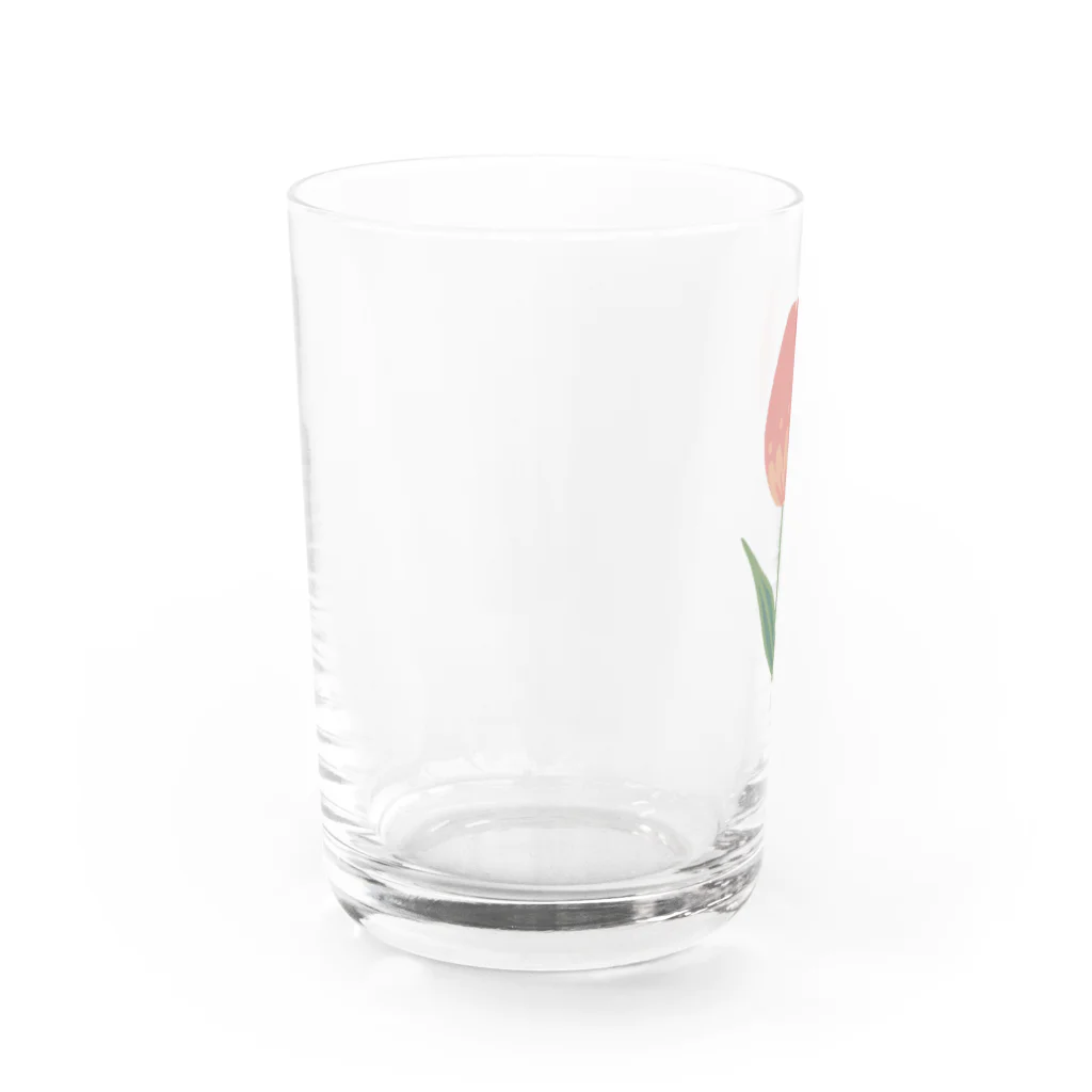 poeticton のTulip Water Glass :left