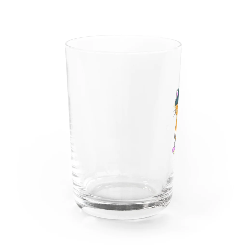 あにまるのcat gangs Water Glass :left