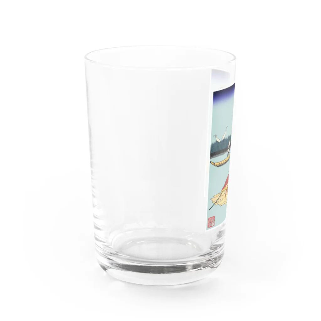 Rigelの金魚づくし いかだのり Water Glass :left