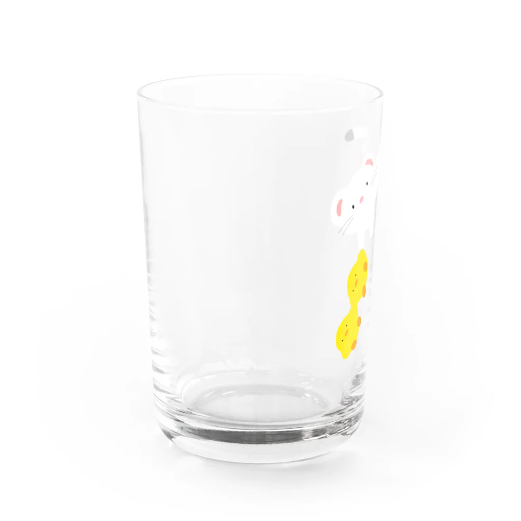 momostudioのショップの僕につかまって Water Glass :left