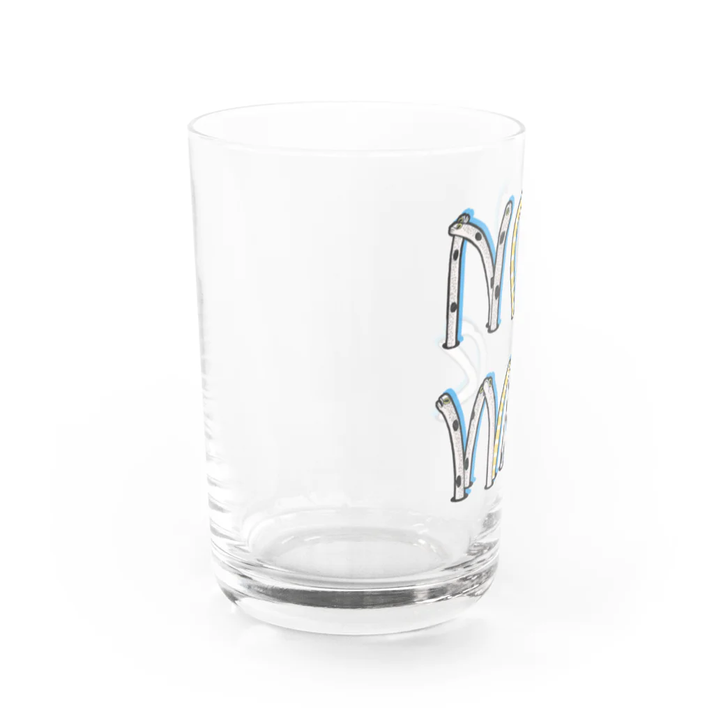 LalaHangeulの身をもって反戦を訴えるチンアナゴたち Water Glass :left