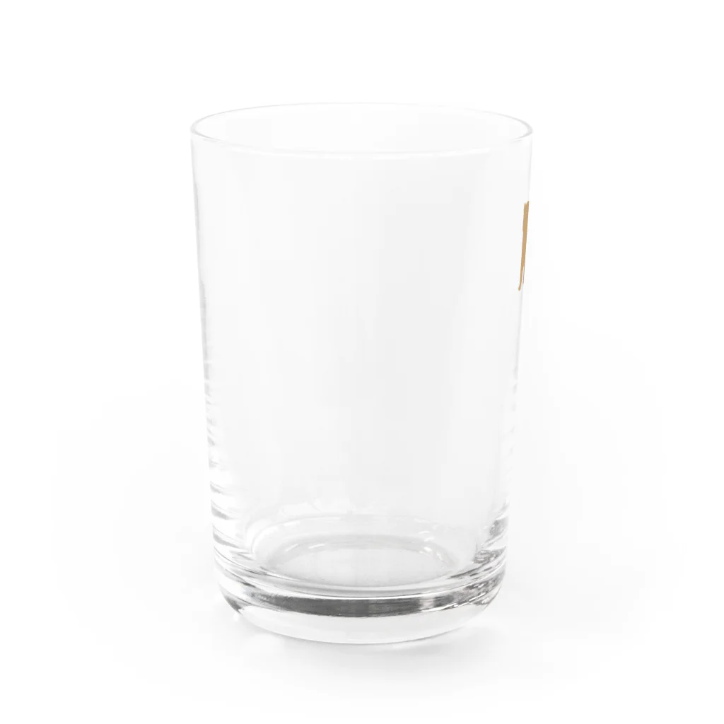 キャンプグッズ【tゑnt by leaf】の幼児体系マメシバ子犬シルエット Water Glass :left