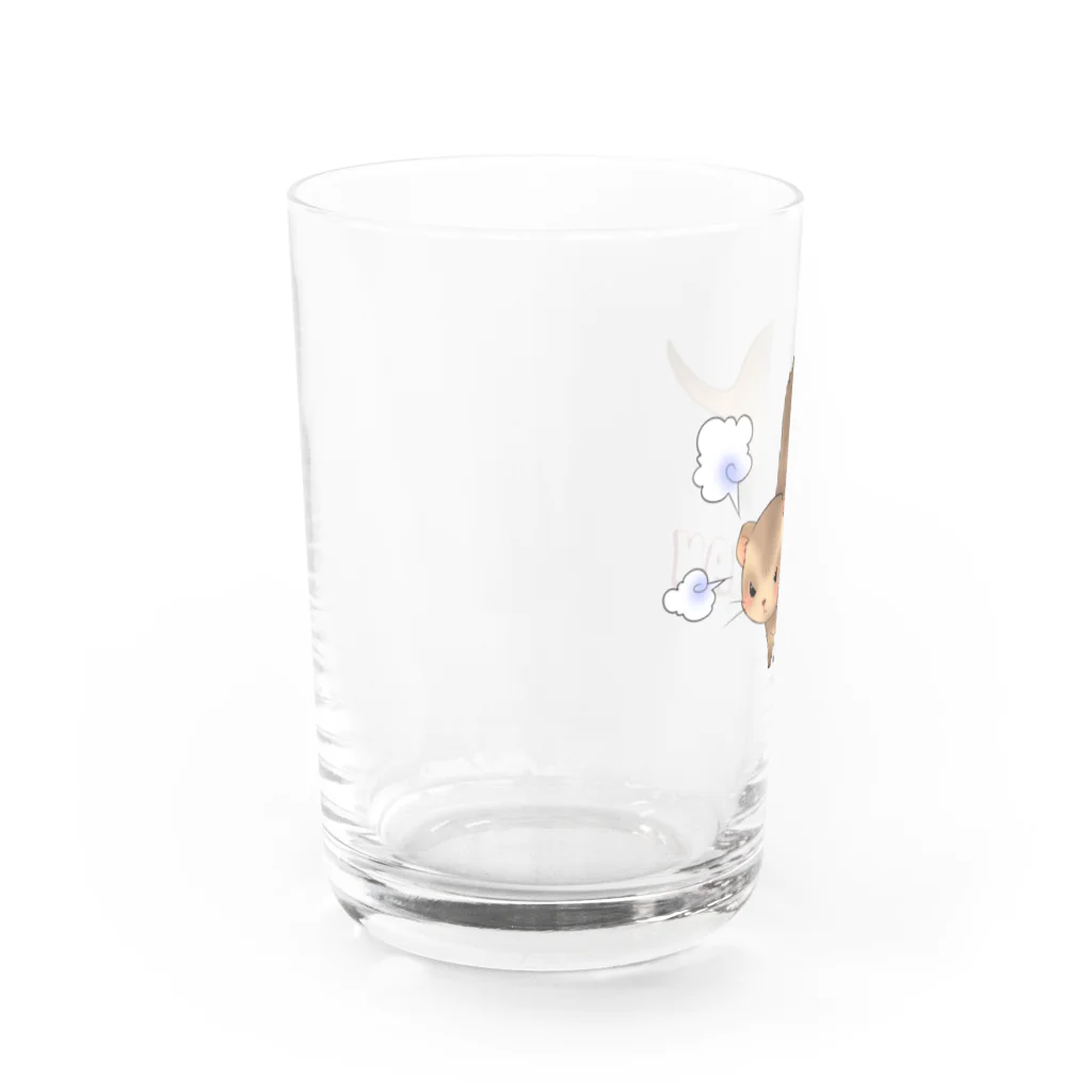 puniGAMES公式ショップの【公式】激おこあんまんグッズ Water Glass :left