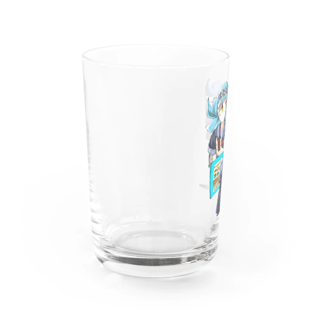 ぺジュン(Skeb受付中)のウェポングッズ　安眠＆理流 Water Glass :left