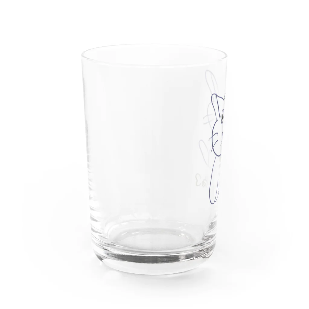 おおむら農場の「ねこ」 Water Glass :left