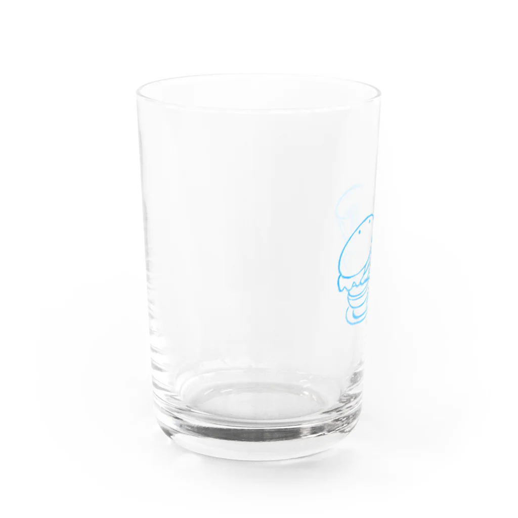 @もつの@もつオリジナルグッズ Water Glass :left