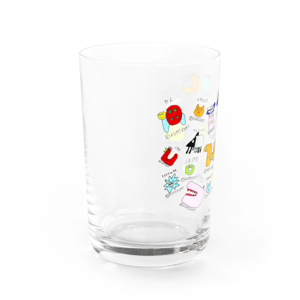 FUMIFUMIのFUMIFUMIゆかいななかま Water Glass :left