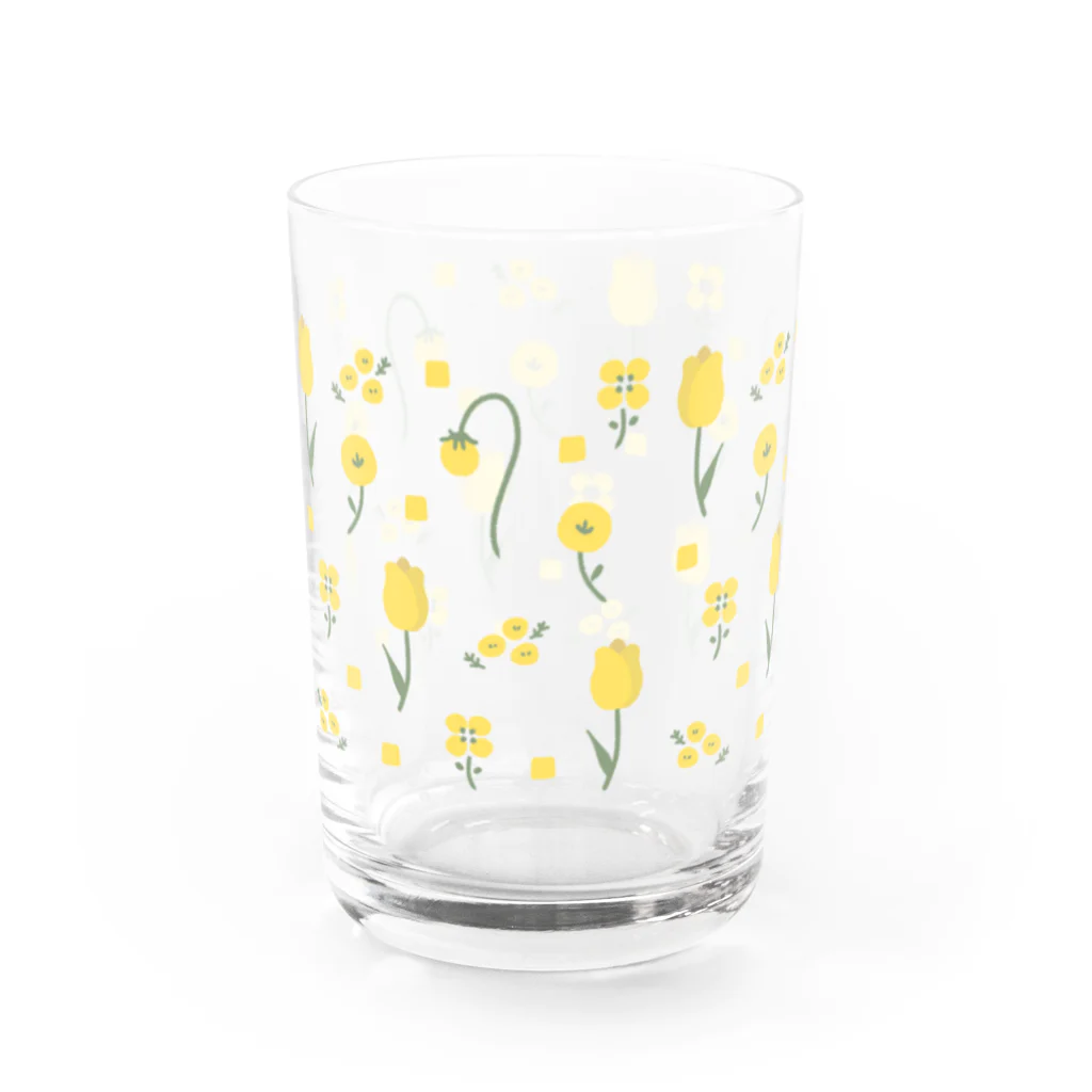 poeticton のyellow flowers ⚘˖* Water Glass :left