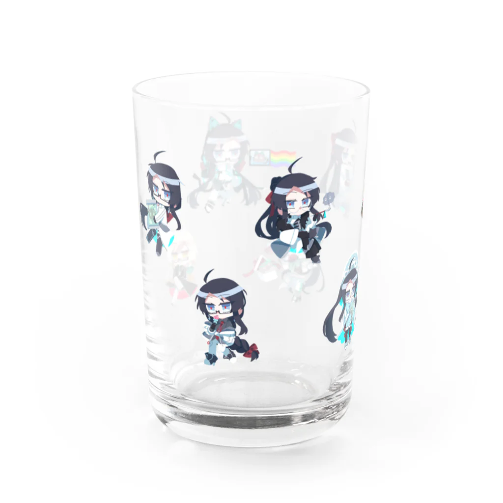 鶏川不二夫屋さんのさまざまな助手（列） Water Glass :left