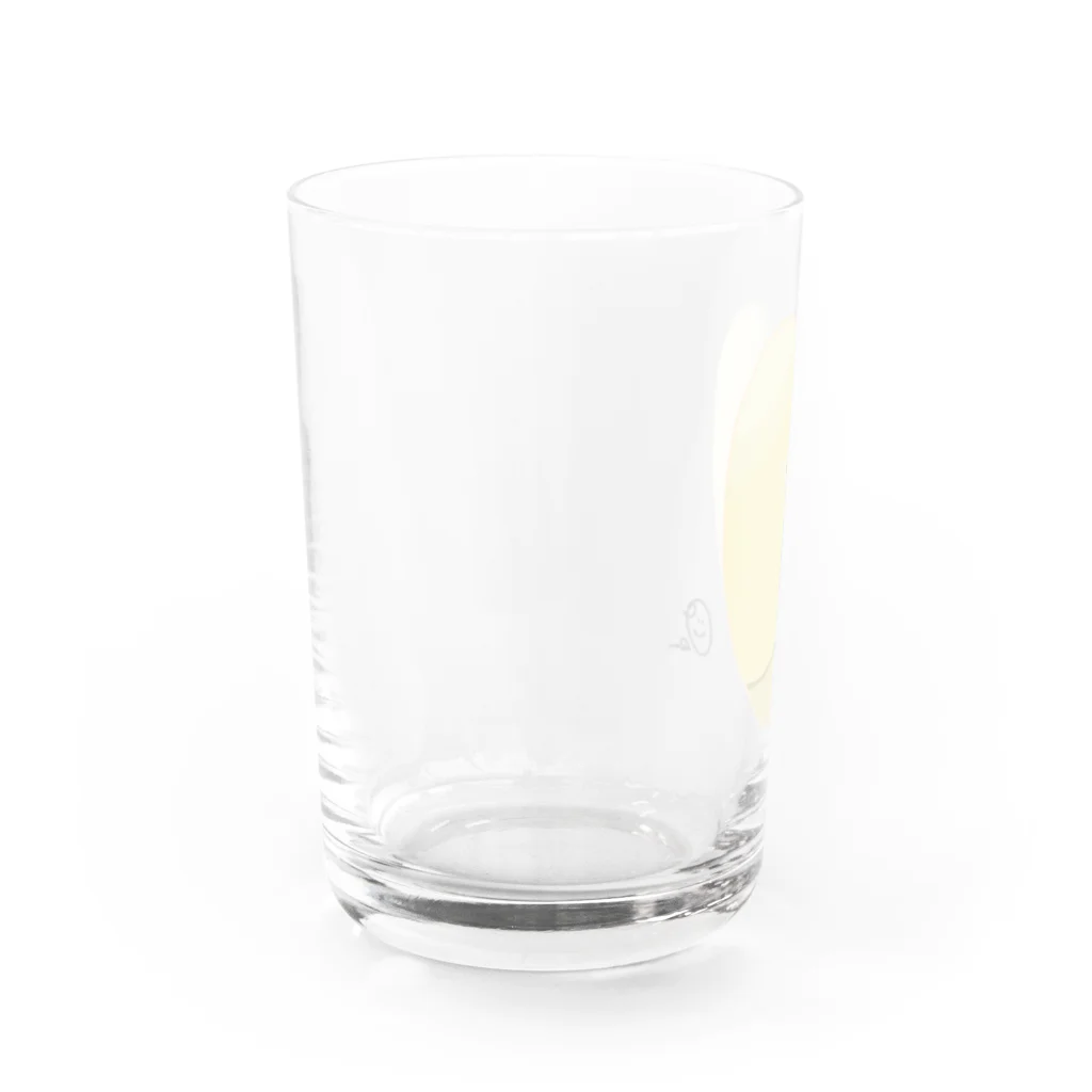 けんしんくんの白いカブせもの Water Glass :left