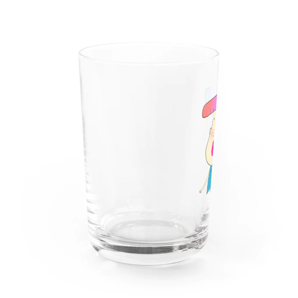 Keinartのラッキーセブンくん Water Glass :left