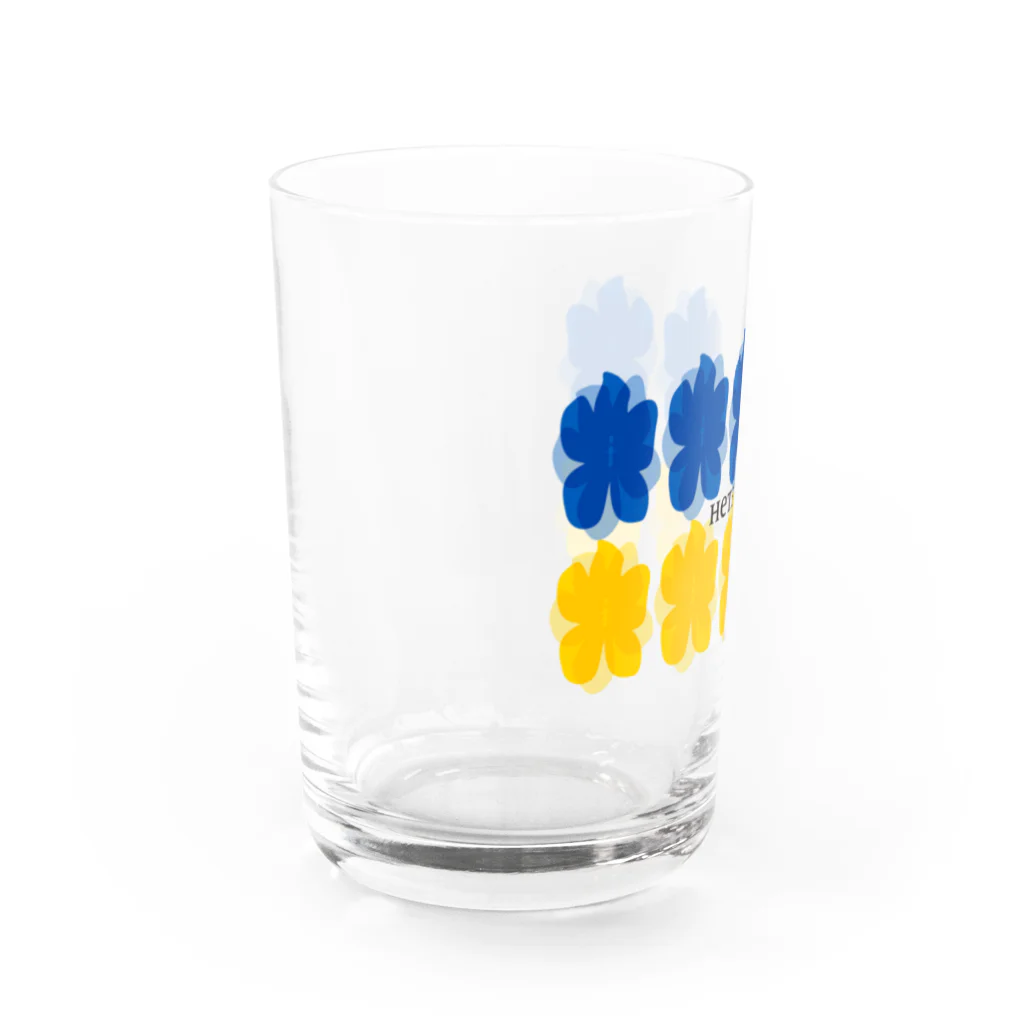 Generousのウクライナ Water Glass :left