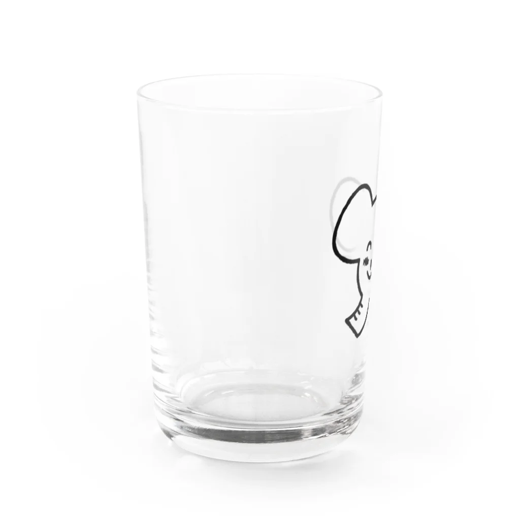 chiezoxショップのゾウさん Water Glass :left