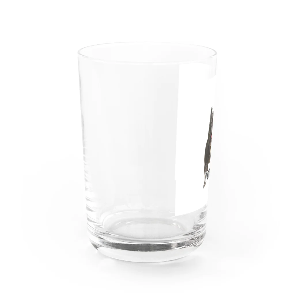 フレブル6兄弟オリジナルグッズのトラっぴにこにこグラス Water Glass :left