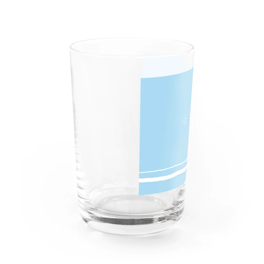 BLENDERのてんき Water Glass :left