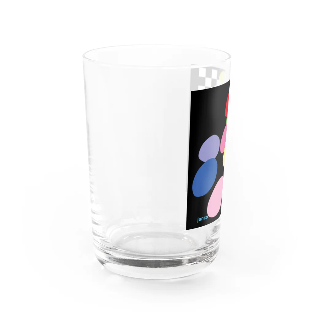 Blupiggの光の行進b Water Glass :left