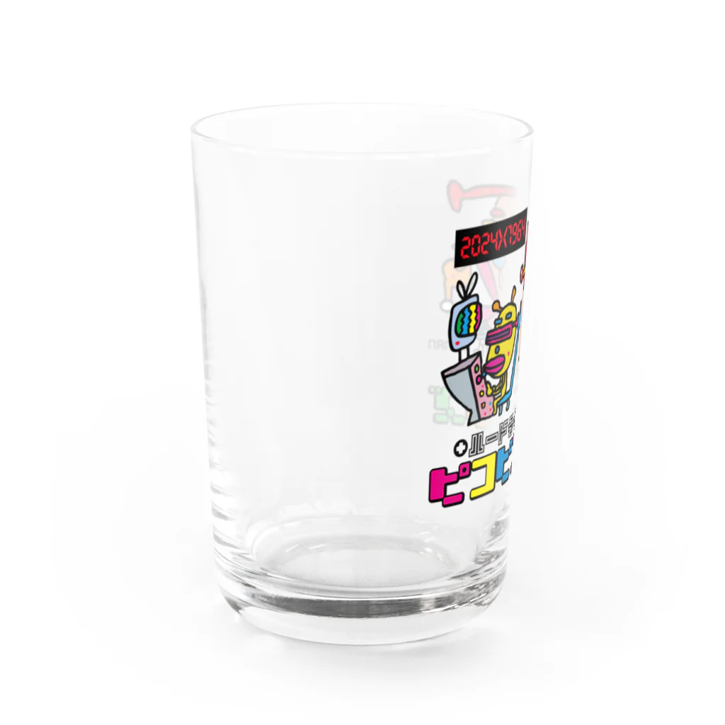 ドレメヒロコのピコピコーンズ Water Glass :left