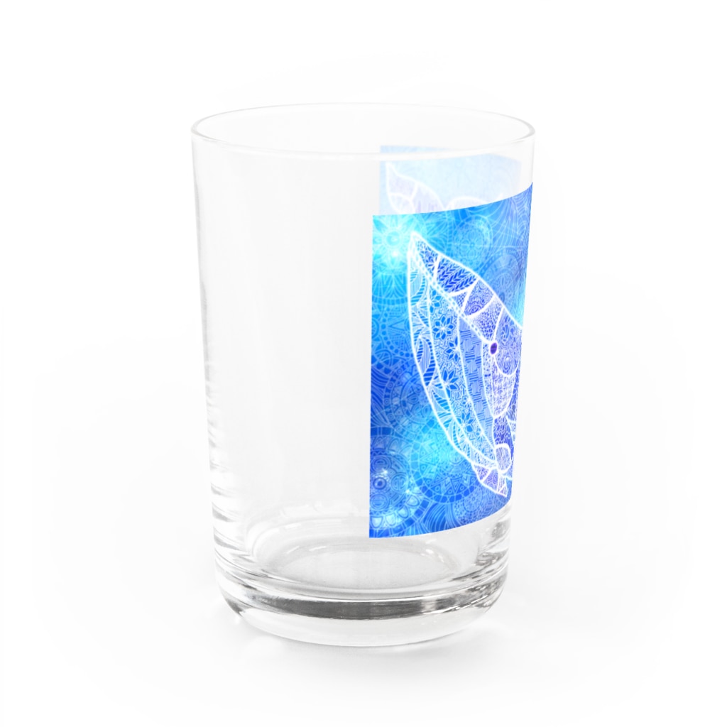 そのへんの黒猫の鯨 Water Glass :left