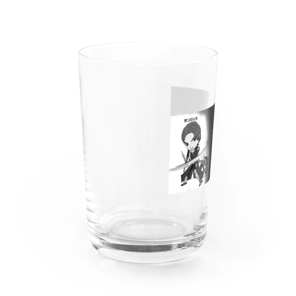 デスまりりんのポークビッツ Water Glass :left