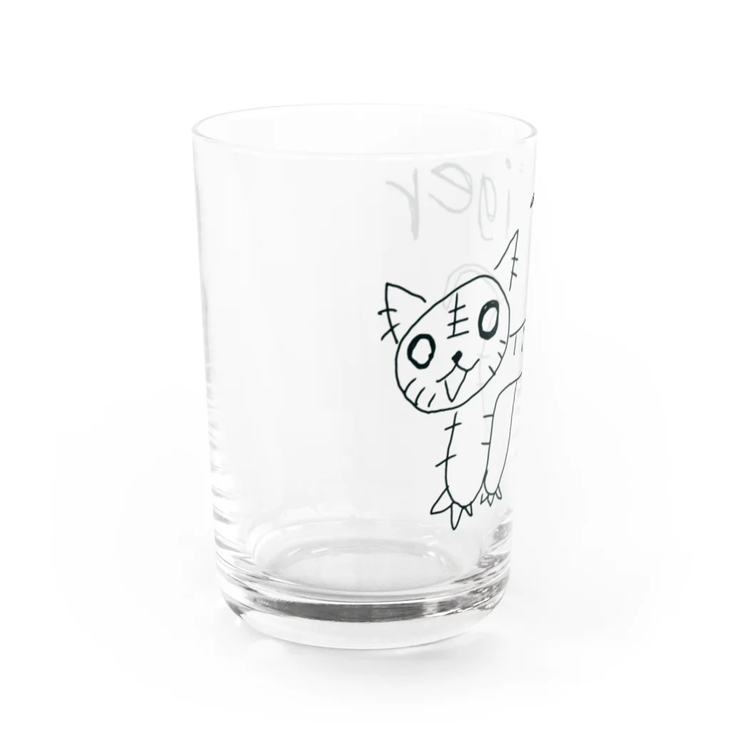 #らんたの飛蝗屋商会のたいがー Water Glass :left