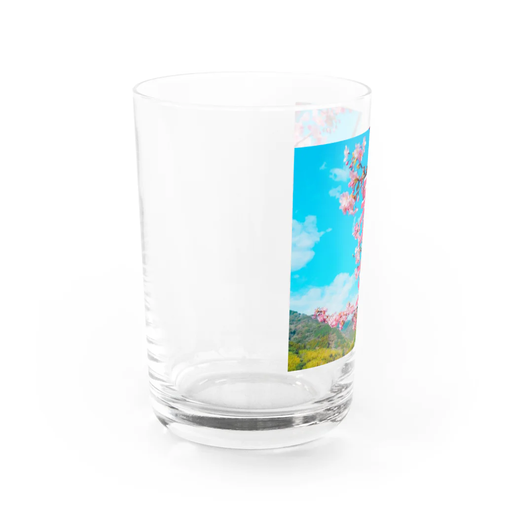 神丸の春女 Water Glass :left