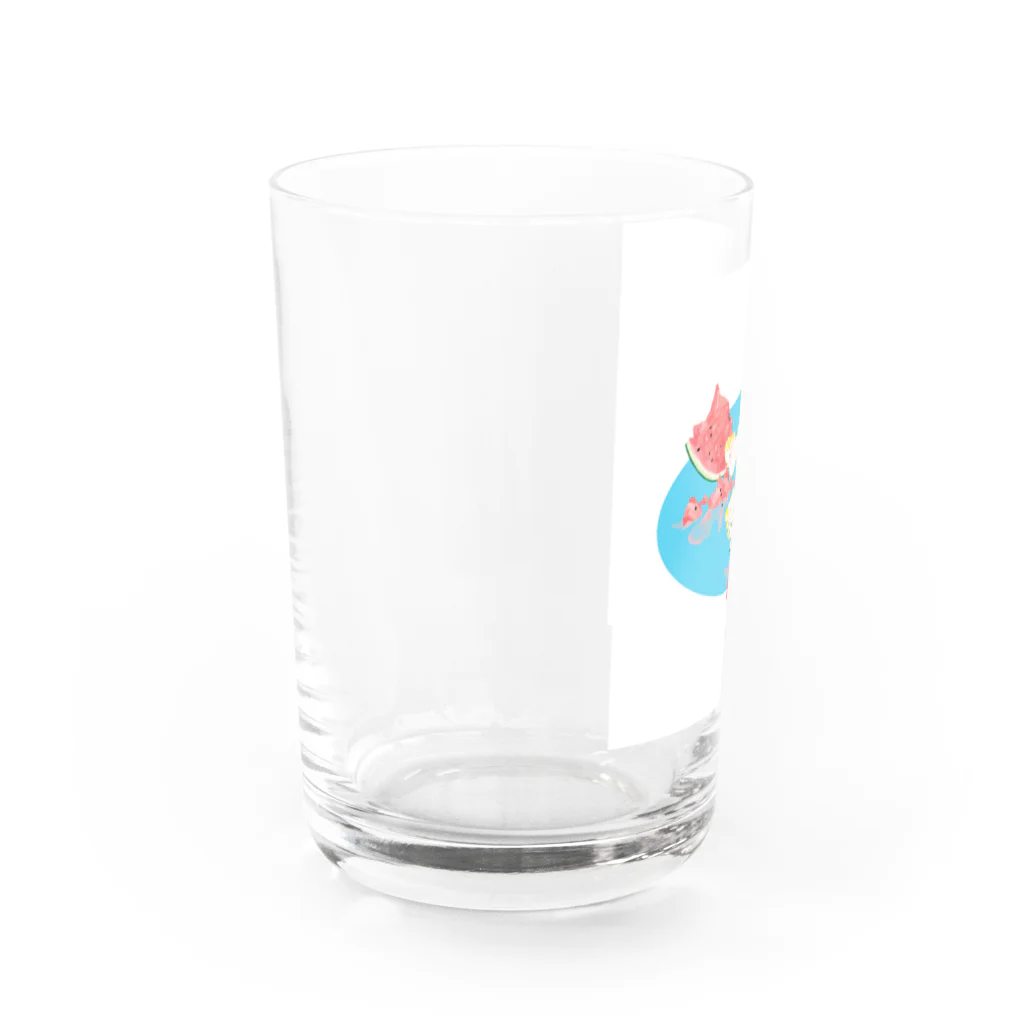 Staticeのスイカ割り Water Glass :left