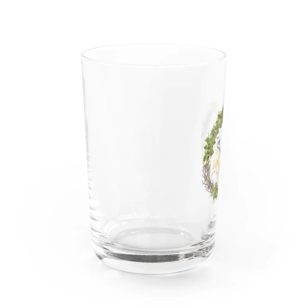 甘栗堂のエナガさん　グラス Water Glass :left
