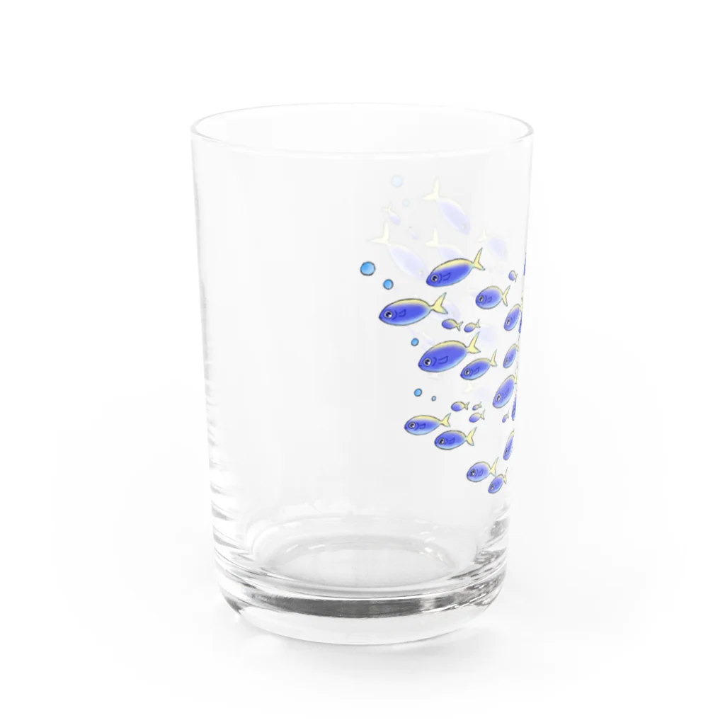 栗坊屋のウメイロモドキ Water Glass :left