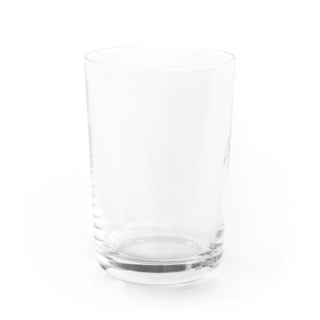 saiのほるん（グリーン） Water Glass :left