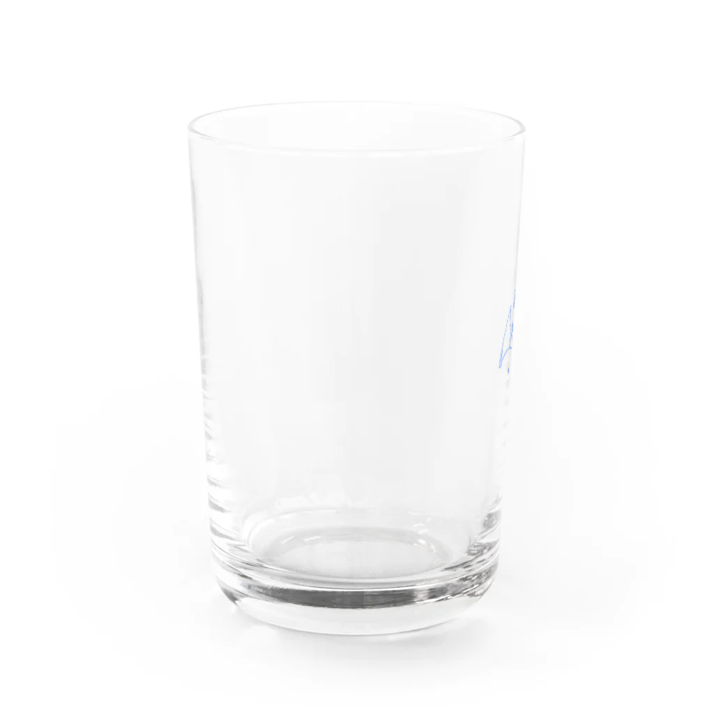 saiのほるん（ブルー） Water Glass :left