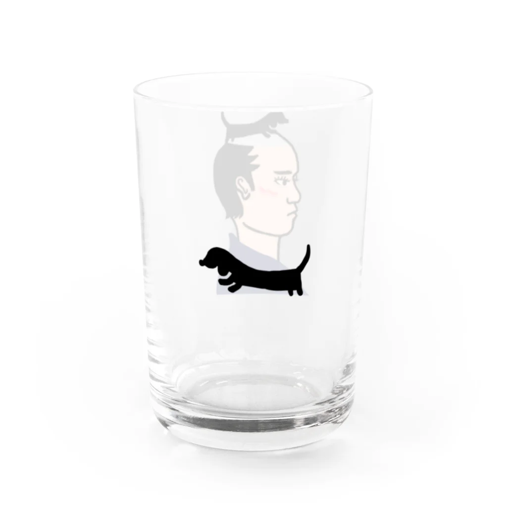 CHOSANAのダックス侍 にらみ Water Glass :left